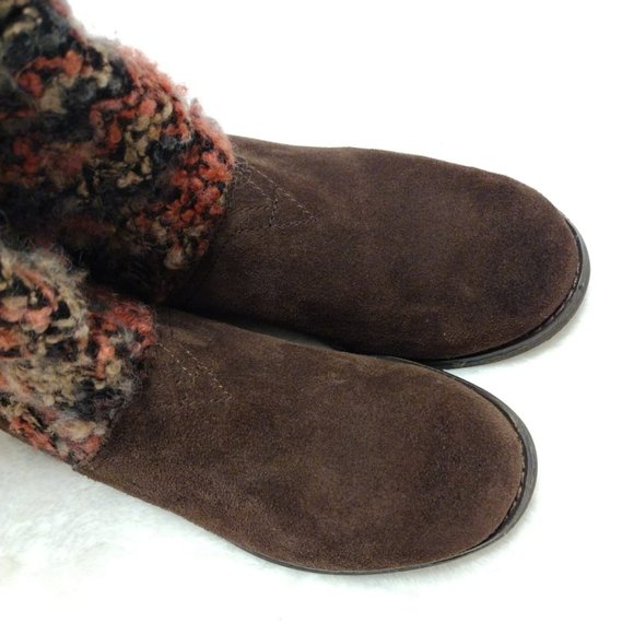NWOT! Toms Genuine Suede and Sweater Boots Sz 7.5 - Picture 5 of 8